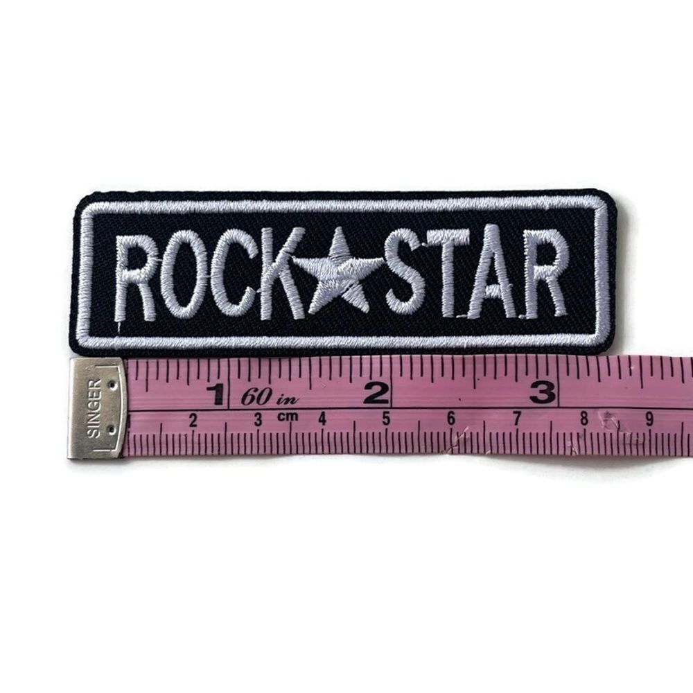 Rockstar Embroidered Patch - Picture 2 of 3